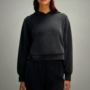 Black Lululemon Softstreme Hoodie